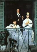 Edouard Manet The Balcony painting